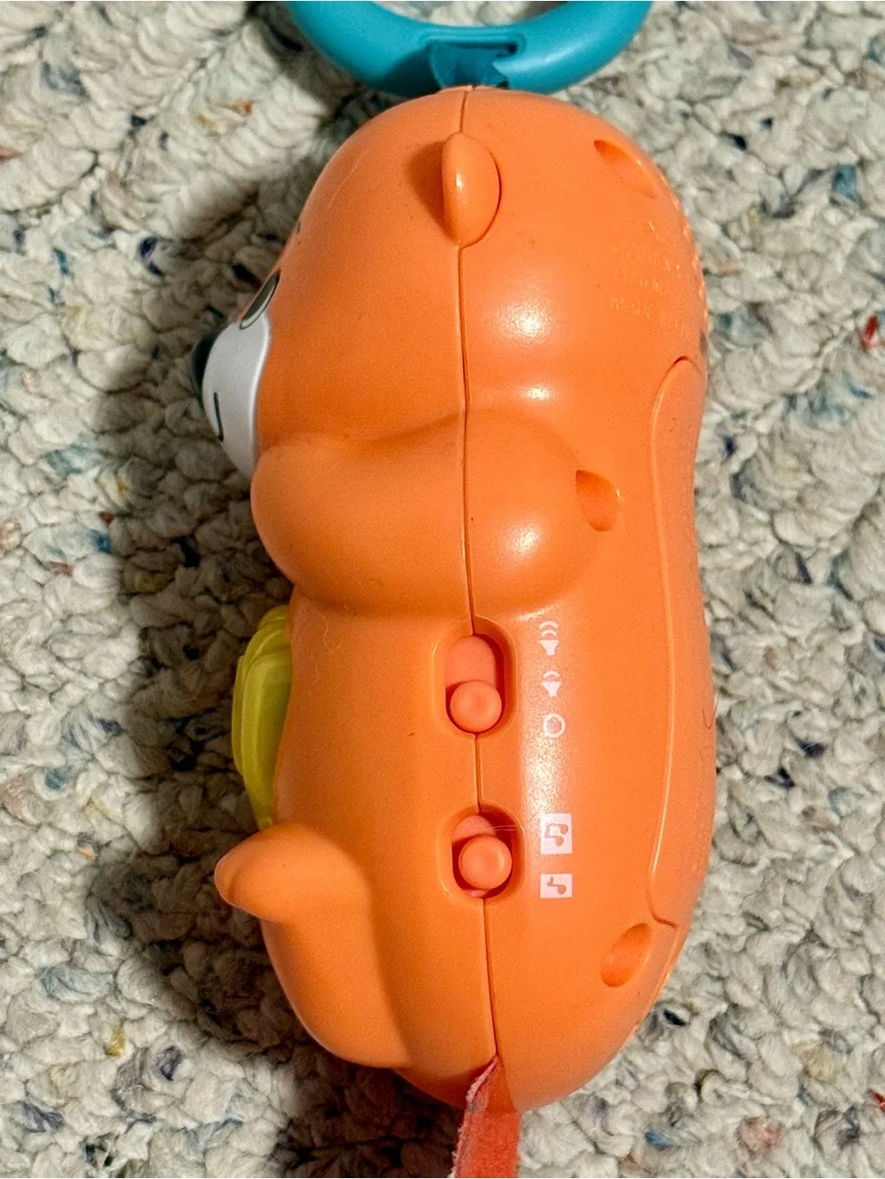 Fisher Price Baby Music Glow & Grow Musical Otter Hanging Take Along Toy-tested
